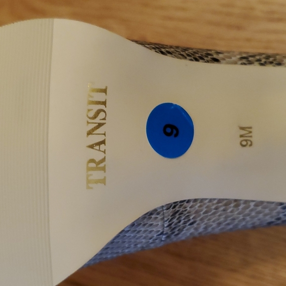 NEW YORK TRANSIT HEELS BLOCK 9 GATOR STYLE 4" NWOT - Picture 10 of 10